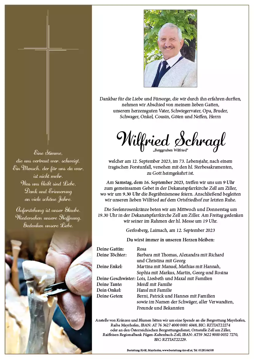 Parte von Wilfried Schragl